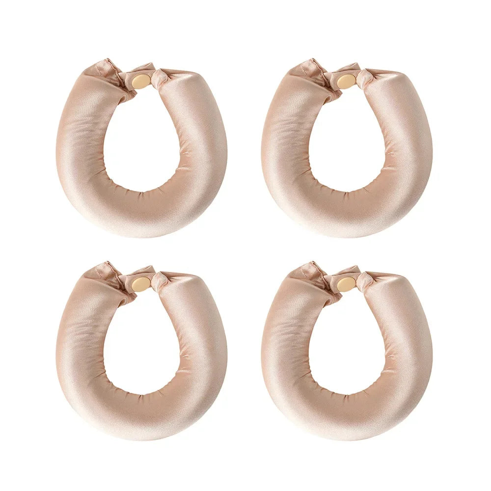 Satin Heatless Hair Curlers