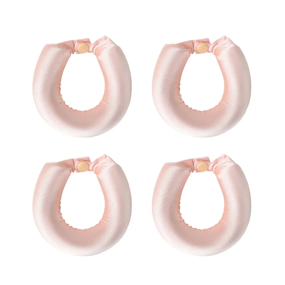 Satin Heatless Hair Curlers