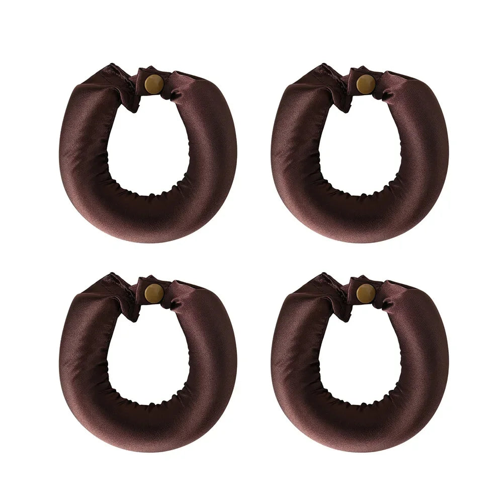 Satin Heatless Hair Curlers