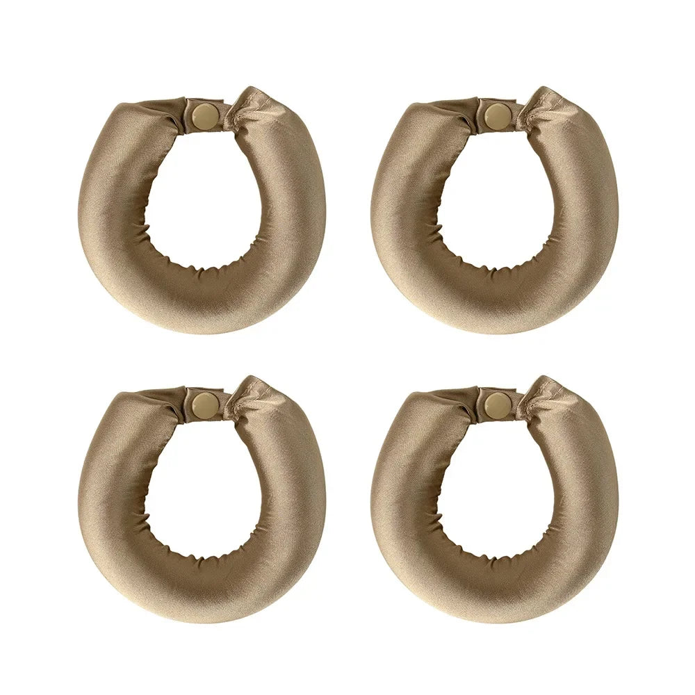 Satin Heatless Hair Curlers