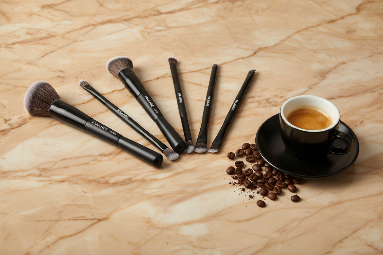 Espresso Yourself Makeup Brush Set